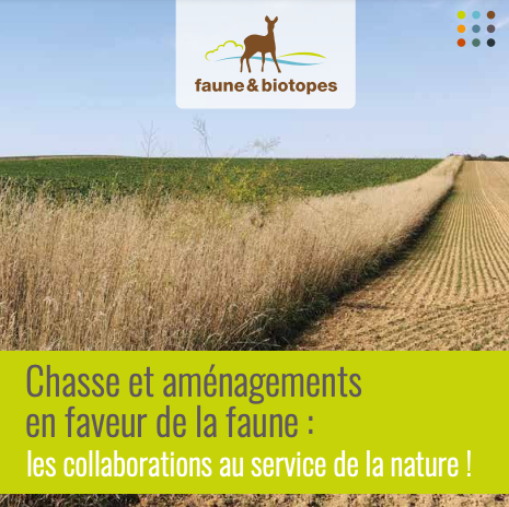 Première de couverture de la brochure "Chasse et aménagements"